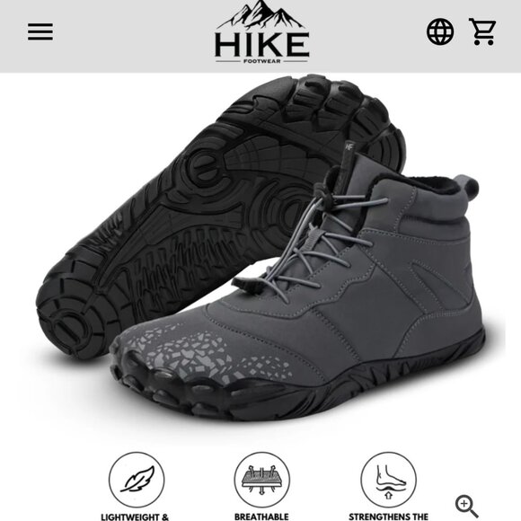 Vindra Flex Barefoot Boot - Hike Footwear (women's 8/8.5 OR men's 6/6.5) - Picture 1 of 9